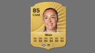 Caroline Weir is a top-tier Classic number 10 from Real Madrid women's team (Image via EA Sports)